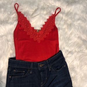 ♥️RED Free People Onesie ❤️NWOT❤️